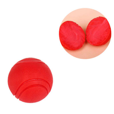 Hot Sale New Product Resistant To Chewing Red Ball Pet Toy Dog Chewing Toy