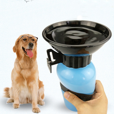 Stocked Outdoor Dog Feeding Tool Water Cup Pet Kettle Cat Dog Drinking Fountain Water Bottle Pet Supplies