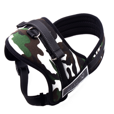 Anti-Slip And Durable Travel Pet Belt Military Series Pet Dog Chest Belt Dog Outdoor Harnesses