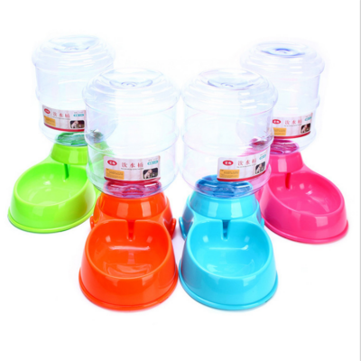 Cartoon Style Pet Feeder Drinker Non-toxic Dual Purpose Pet Bowl Cat And Dog Water Container